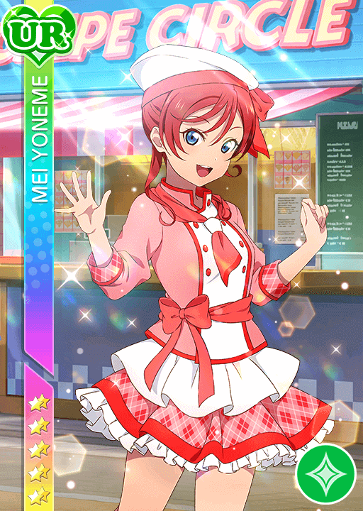 School Idol Tomodachi - Cards Album: #3909 Yoneme Mei UR