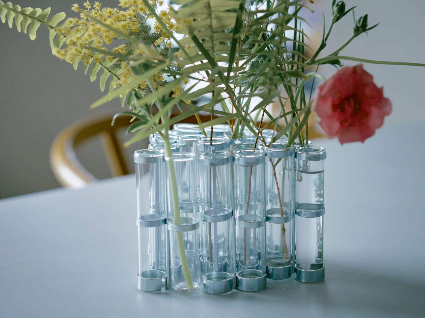 花器　花瓶　ガラス器　4つセット