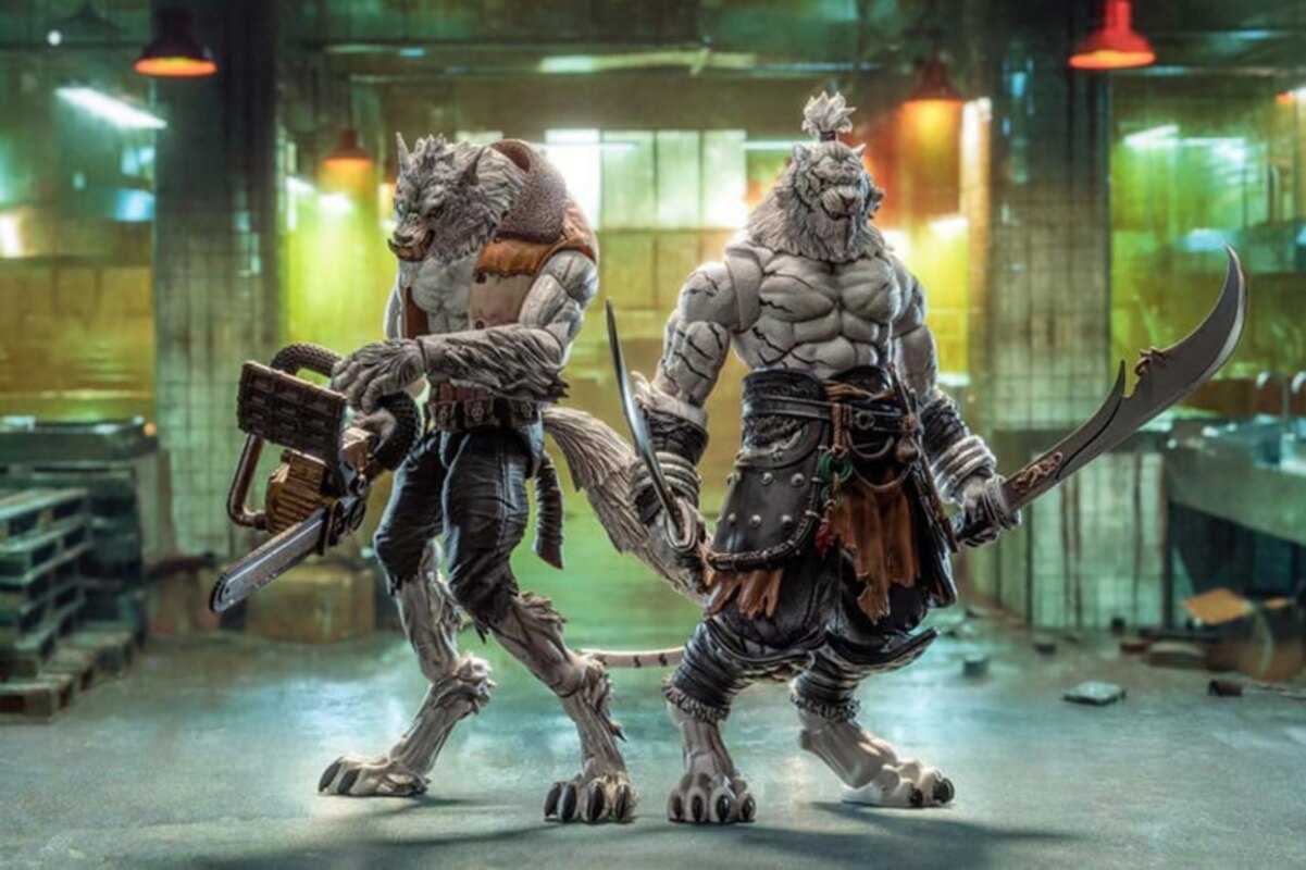 FuRay Planet Blade Master Weng (White Tiger Ver.) & Veteran