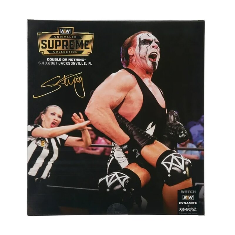 Jazwares AEW Supreme Collection Walmart Exclusive Sting Figure