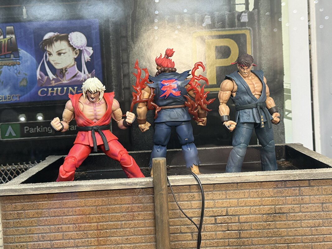 Jada Toys SDCC 2024 Street Fighter II Ultra 1/12th Scale Akuma