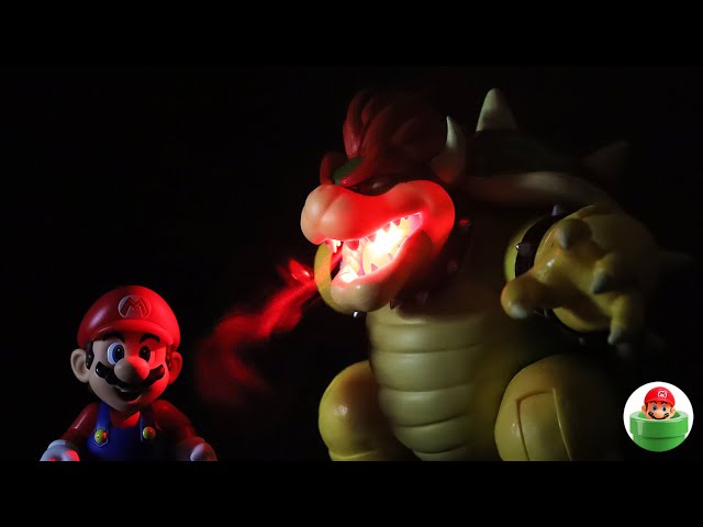 ザ・スーパーマリオブラザーズ・ムービー 口から炎を出すクッパの