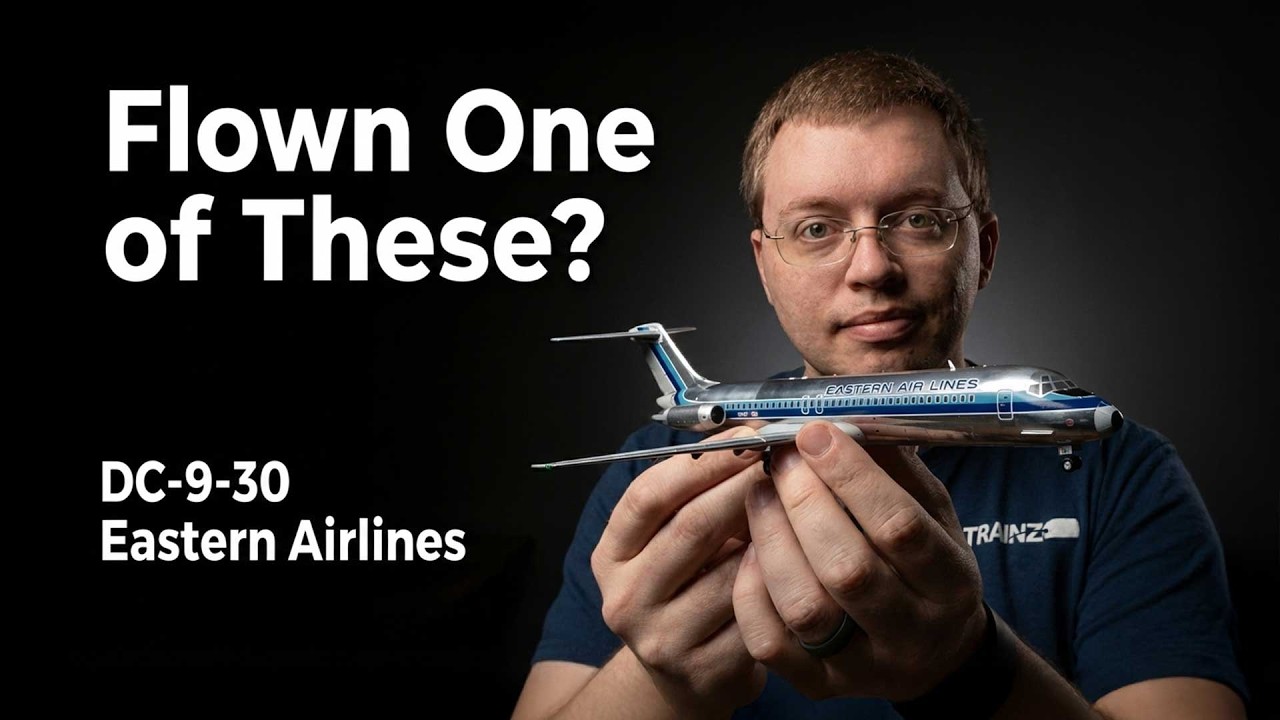 Trainz Reviews: Inflight 200 DC-9-30 Diecast Airliner - YouTube