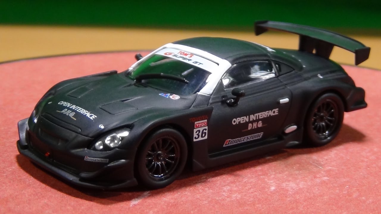京商 1/64 レクサス SC430(UZZ40) チーム トムス テストカー スーパー