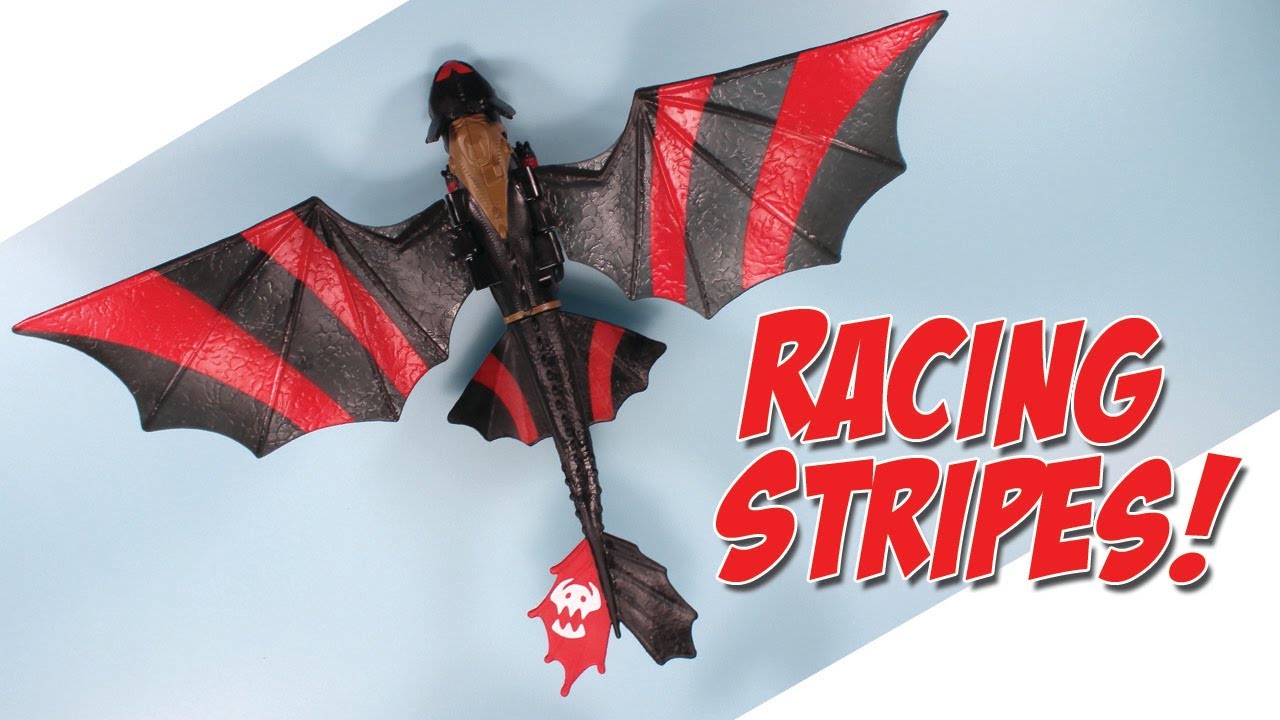 How to Train Your Dragon 2 Toothless Racing Stripes Power - YouTube