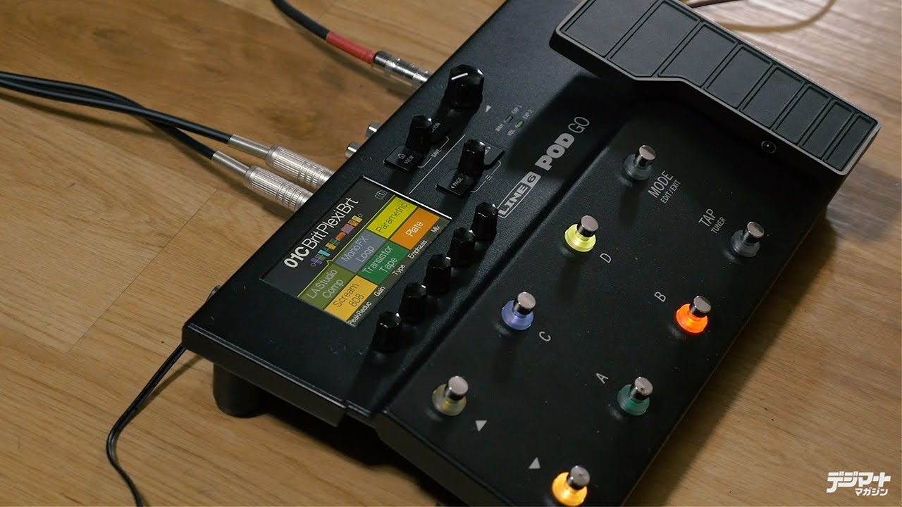 Line 6 POD Go Limited Edition Red｜シリーズ初となる限定カラー