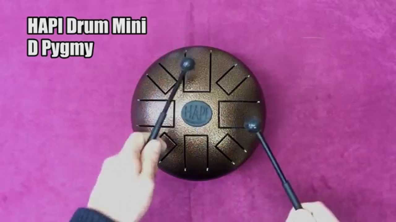 HAPI Drum Mini 構成音チェック - YouTube