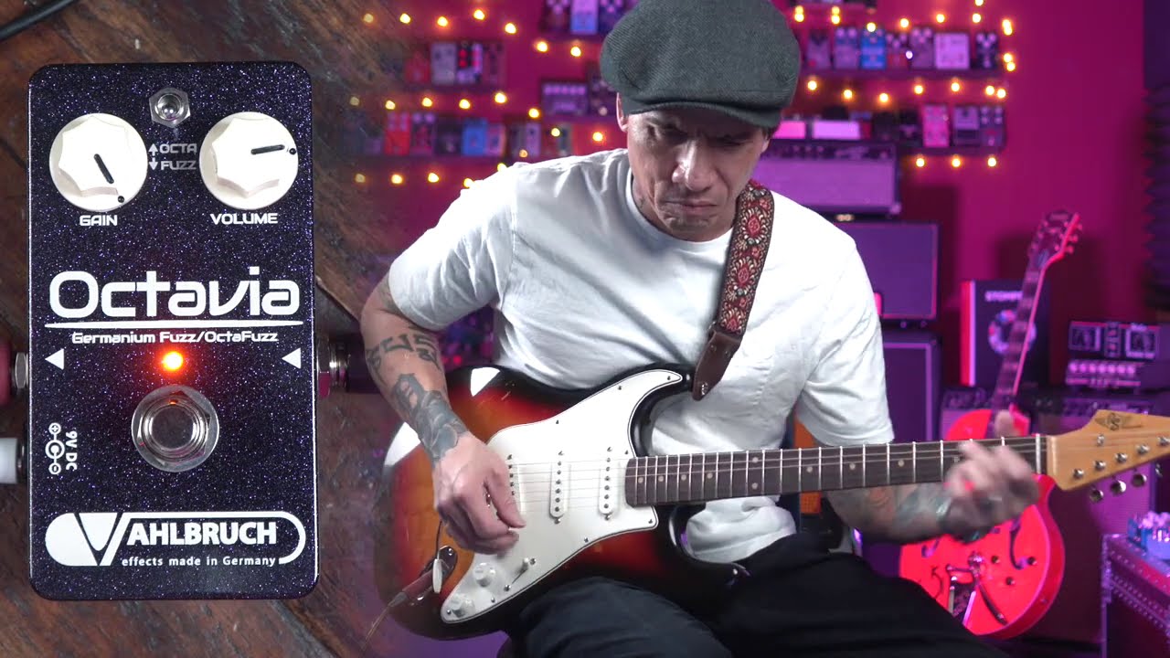 Vahlbruch Octavia germanium fuzz octave pedal - YouTube