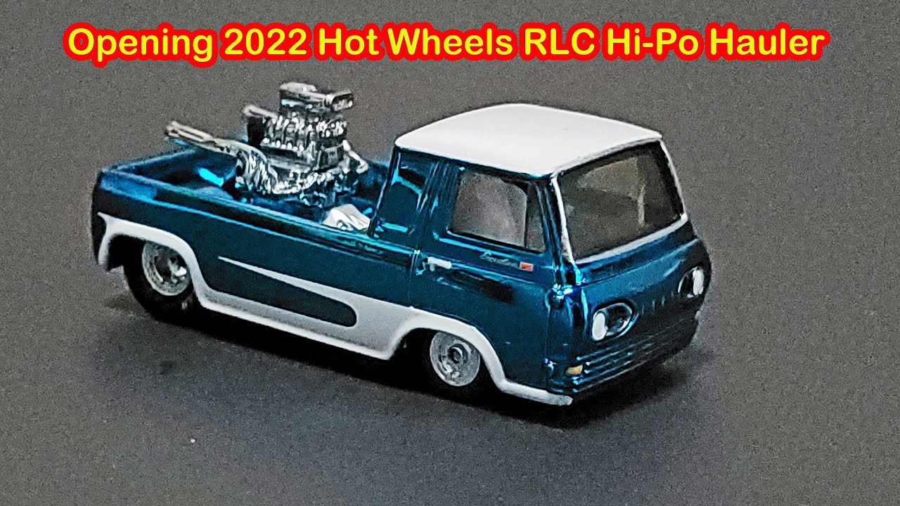 Opening 2022 Hot Wheels RLC Hi-Po Hauler Gas Monkey 63 Ford