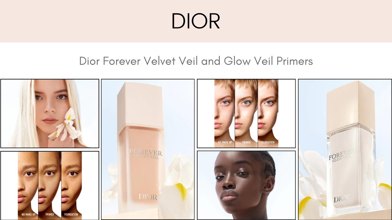Dior Forever Velvet Veil and Glow Veil Primers - BeautyVelle