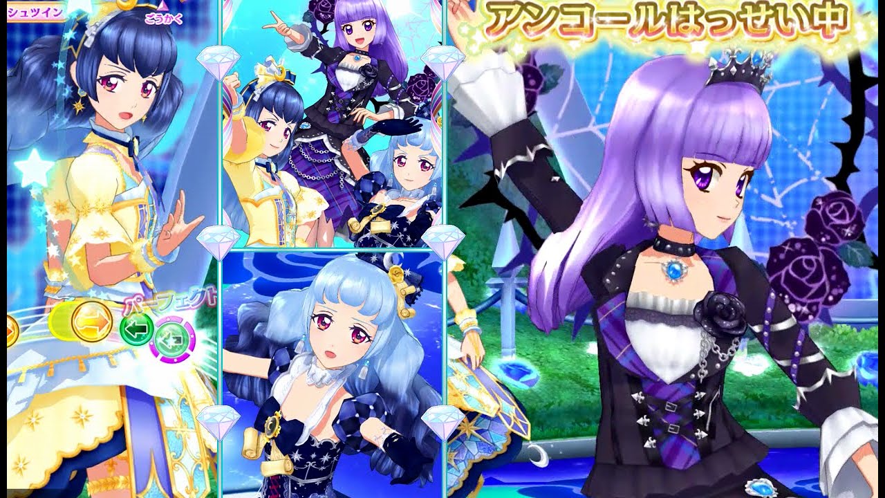 アイカツオンパレード！氷上スミレ&さくや&かぐやでDreaming bird