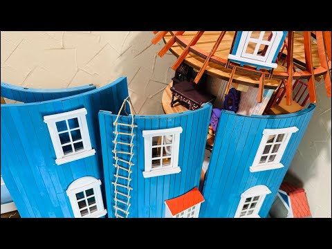 ムーミンハウス本体にお化粧する！ デアゴスティーニ - YouTube