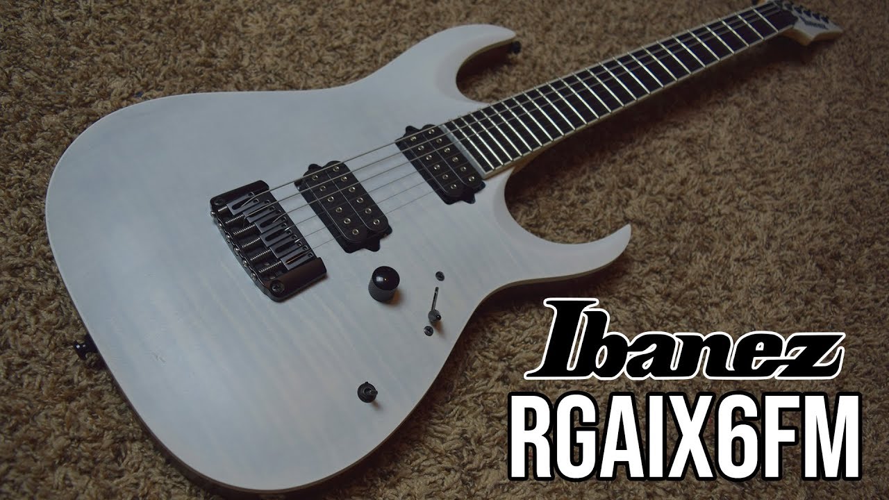 Ibanez RGAIX6FM - This Guitar Is AWESOME! - YouTube