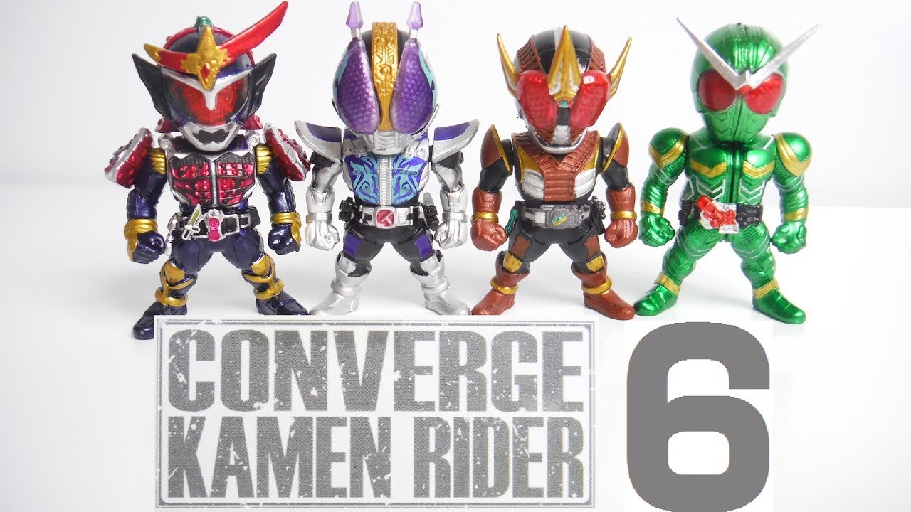 シークレット フルコンプ! CONVERGE KAMEN RIDER6 全10種 開封