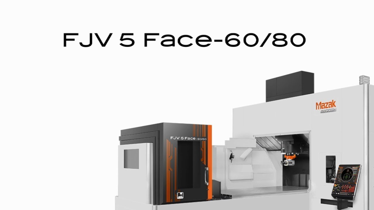FJV 5 Face-60/80 : 5面加工 門形マシニングセンタ - YouTube