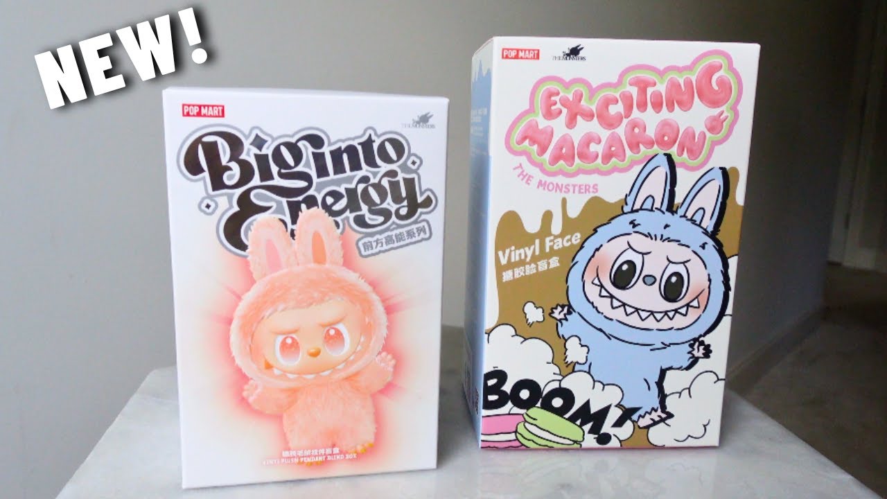 Labubu Blind Box Unboxing | Big Into Energy + Macaroon Series