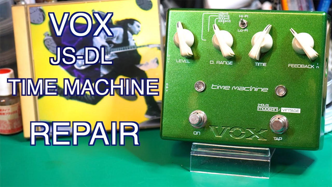 GUITAR PEDAL]VOX JS-DL TIME MACHINE restore.JOE SATRIANI's