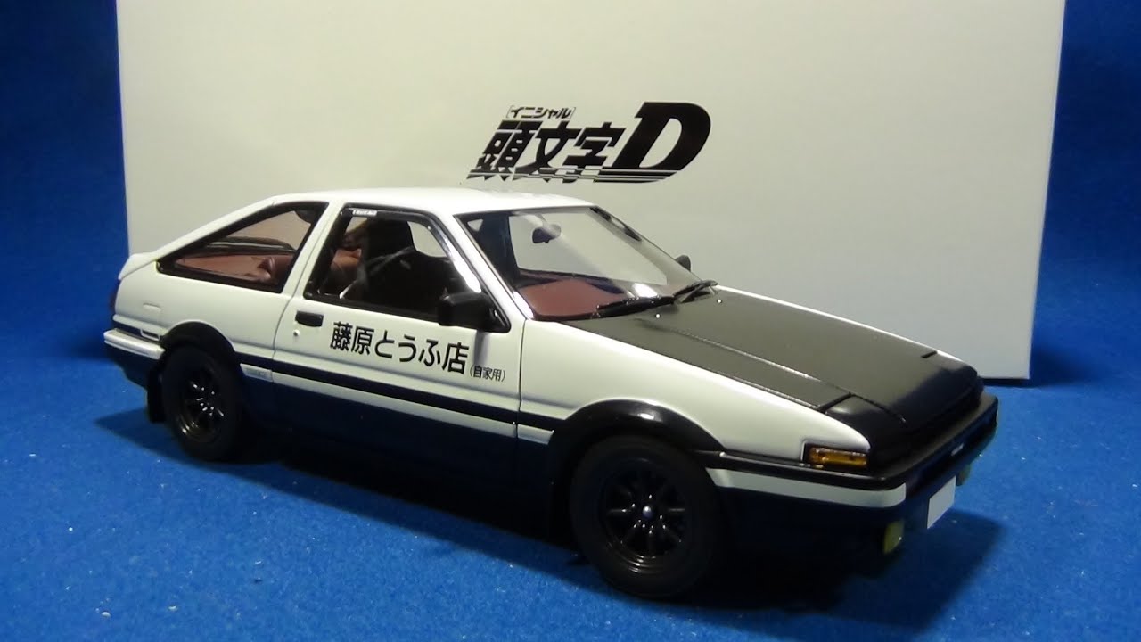 AUTOart 1/18 トヨタ スプリンター トレノ (AE86) 「イニシャル D