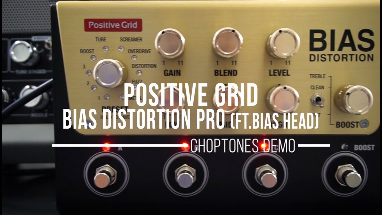 Positive Grid Bias Distortion Pro | Rock Demo & Playthrough - YouTube