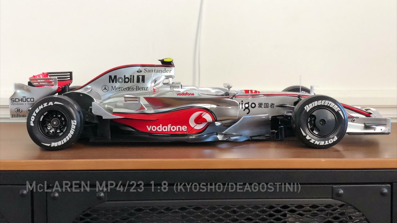 McLaren MP4-23 Full Build Details | Kyosho / DeAgostini 1/8 F1