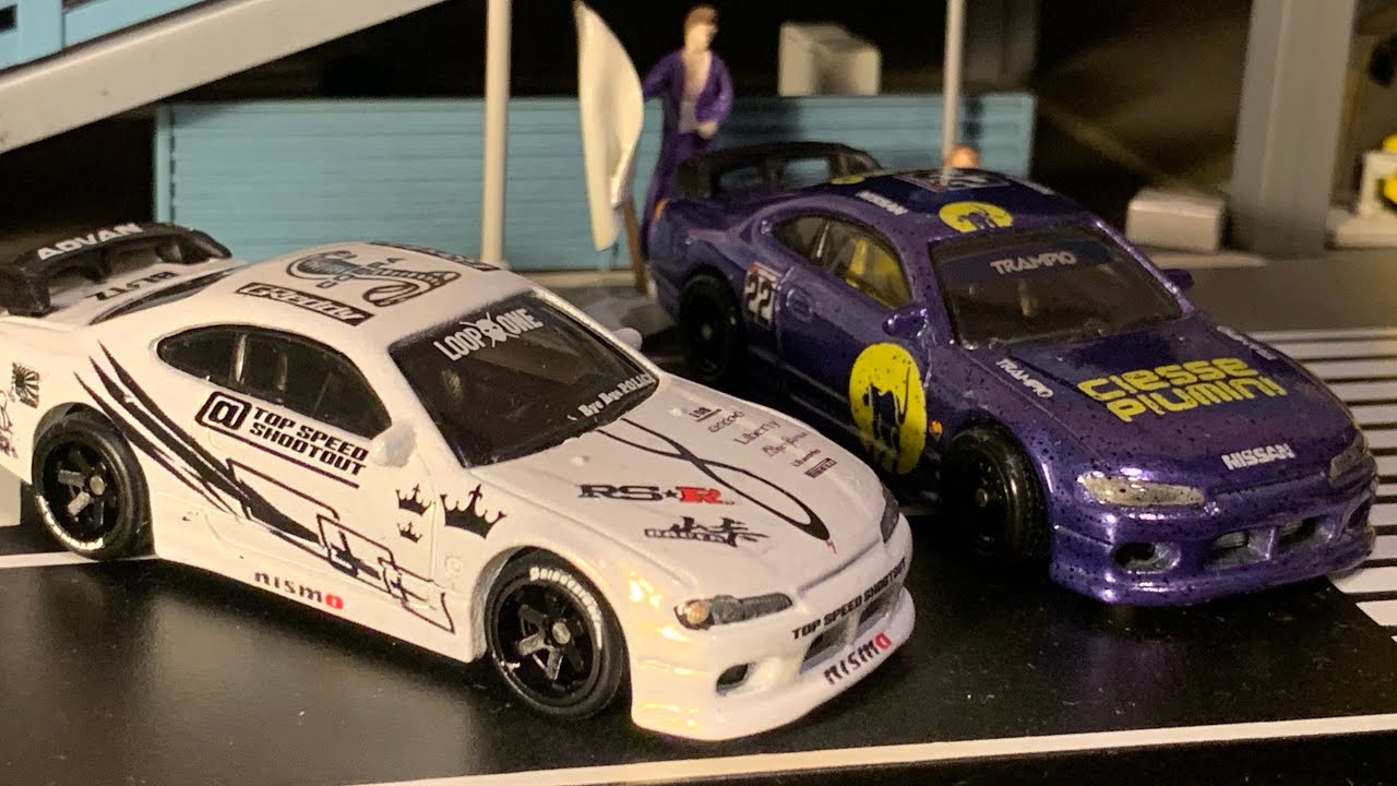 トミカ改造 S15シルビア走り屋＆ドリ車仕様、チュッセピューミニ仕様