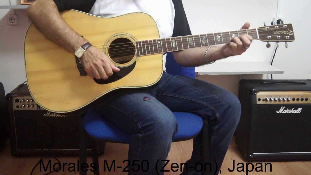 Morales M-250 Zen-on, Japan (Demo) - YouTube