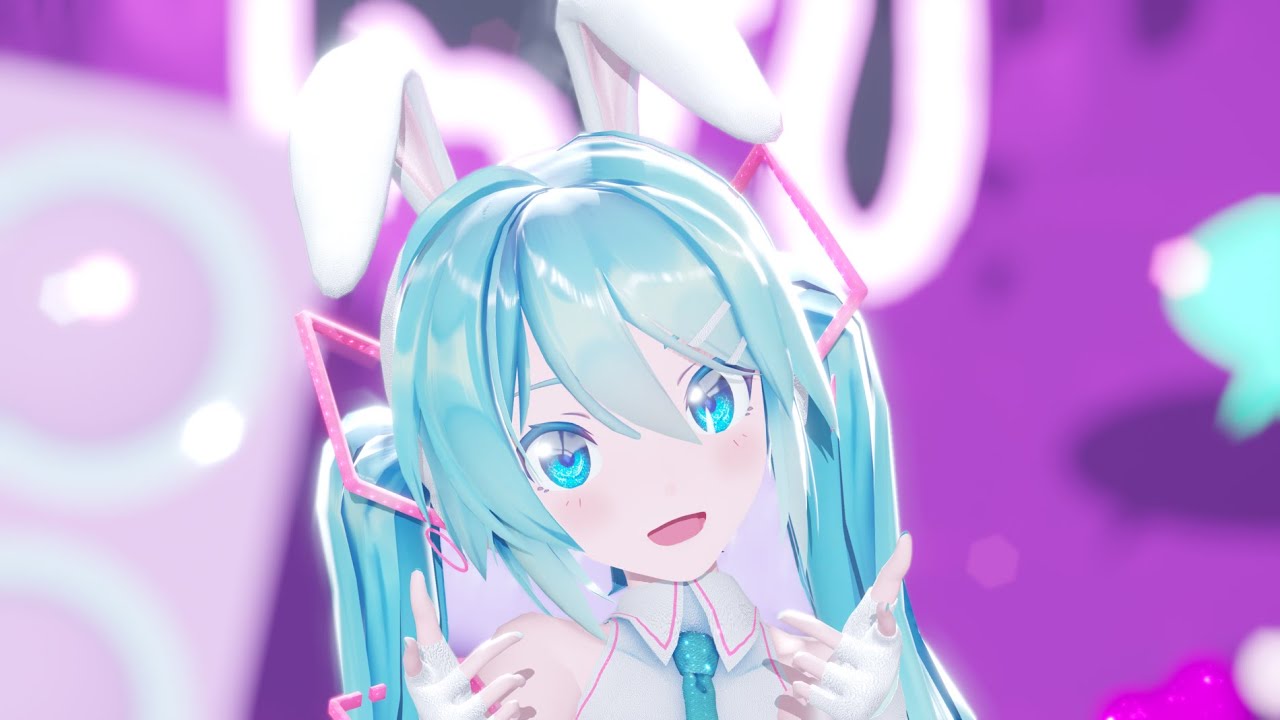 MMD】ラビットホール / Sour式初音ミク【4K】 - YouTube