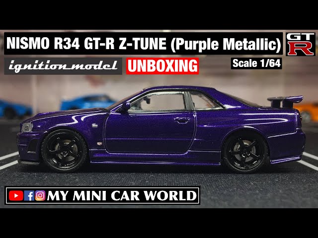 MY MINI CAR WORLD】UNBOXING IGNITION MODEL 1/64 NISMO GT-R R34 Z