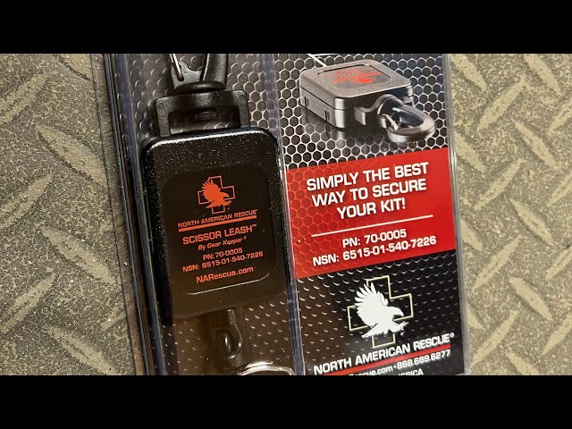 North American Rescue Scissor Leash - YouTube