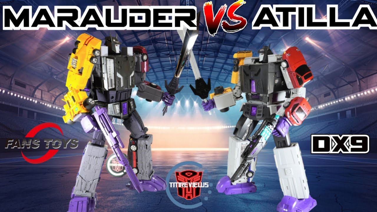 Comparison: FansToys FT-31 Marauder VS DX9 Atilla (AKA Menasor