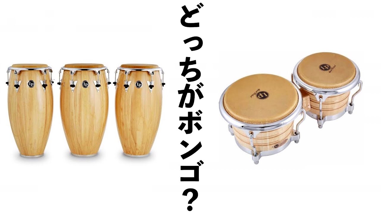 いまさら聞けないボンゴ・コンガ・ティンバレス ラテンパーカッション