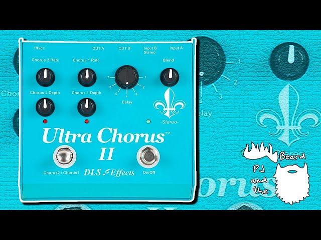 The Ultra Chorus II by DLS Effects - Two chorus pedals in one