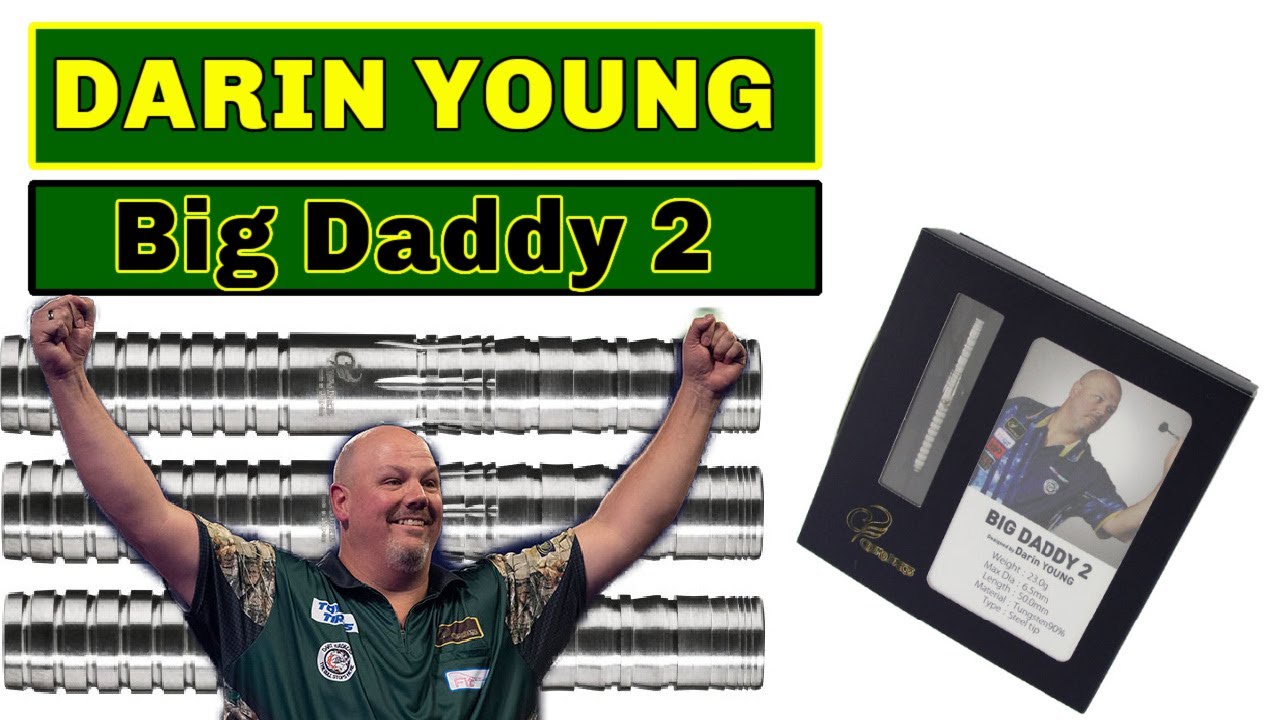 Darin Young Big Daddy 2 Soft Tip Barrels by Cosmo Darts - YouTube