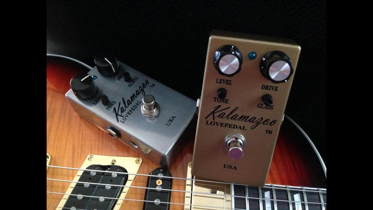 Lovepedal Kalamazoo Silver vs Gold Shootout! - YouTube