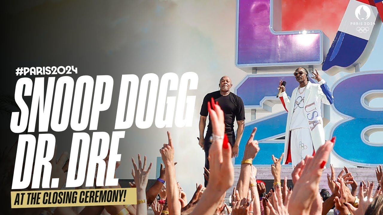 Snoop Dogg & Dr Dre at the #Paris2024 Closing Ceremony - YouTube