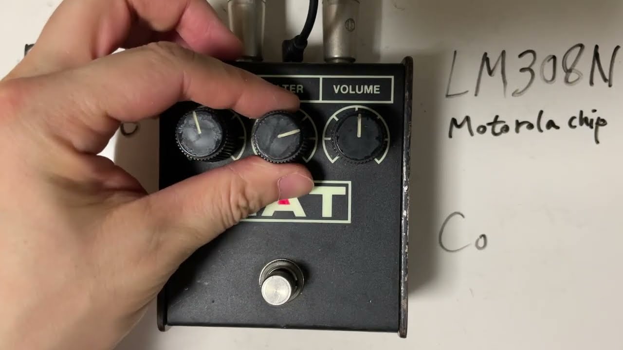 Blackface Rat sound? Proco Rat2 1986 LM308N w/ Strat & Valvesteat