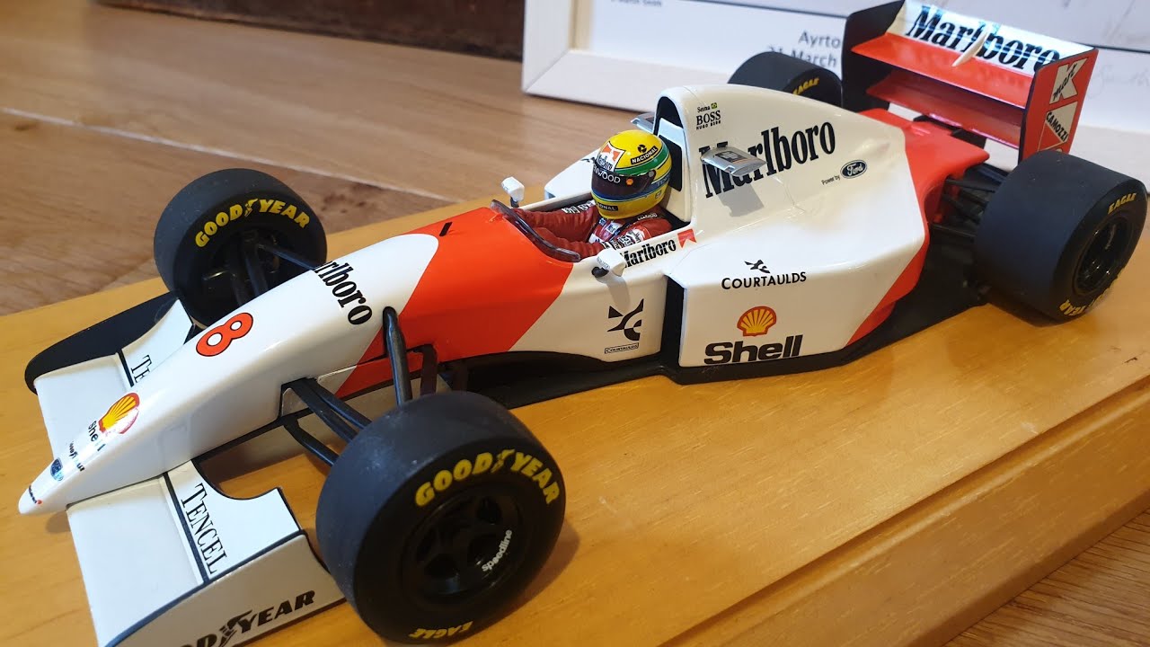 1/18 Ayrton Senna 1993 Japanese GP win 'Marlboro' McLaren MP4/8