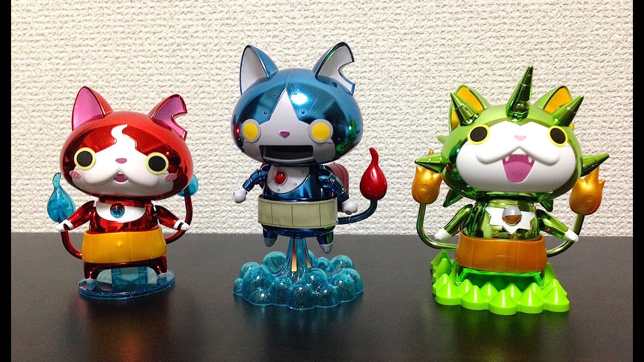 Yo-kai Watch x Attack Neo Limited Edition 3-piece plastic model