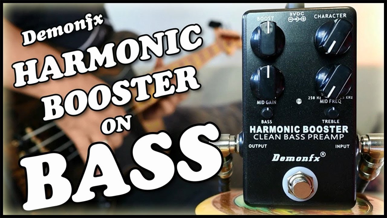 Demonfx Harmonic Booster Clean Bass Preamp - YouTube