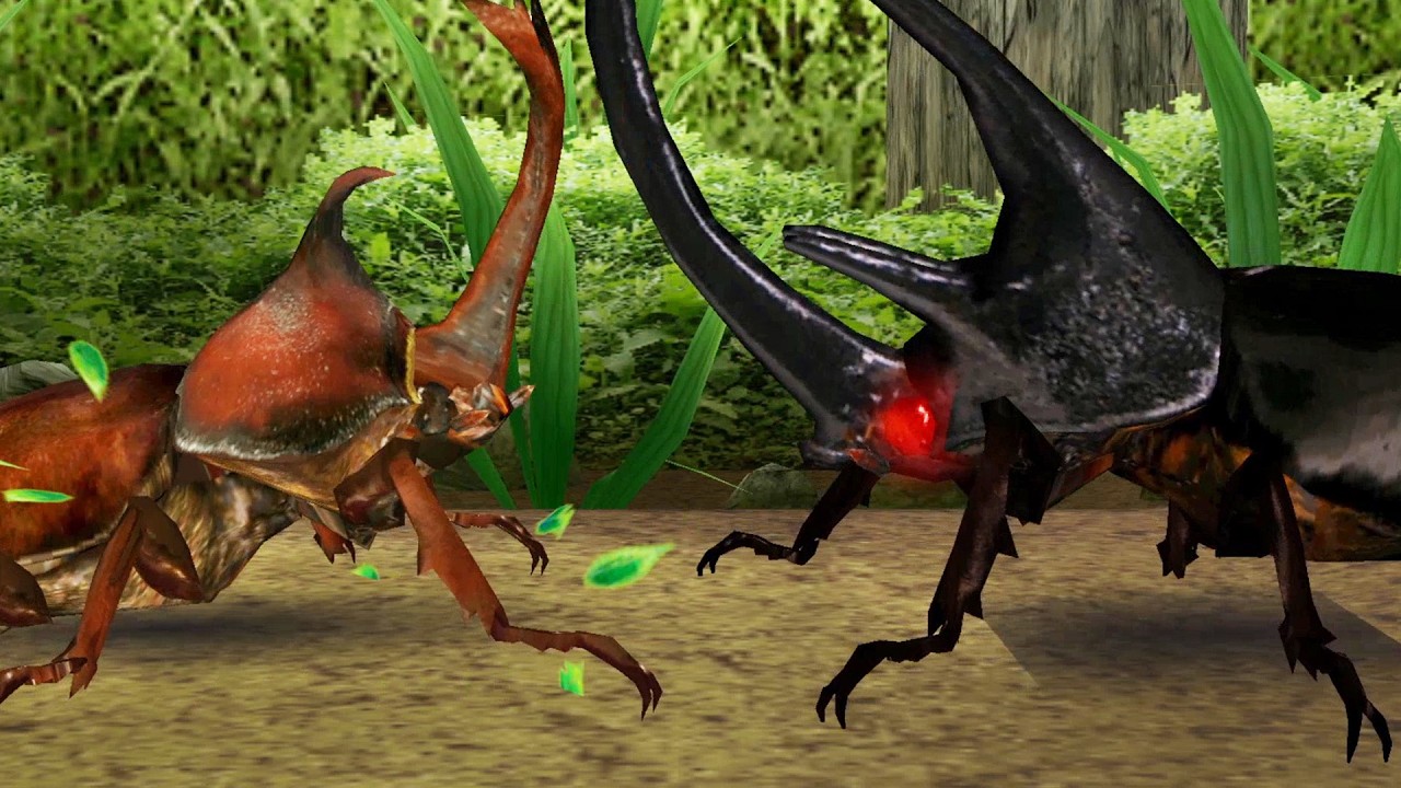 甲虫王者ムシキング - 1 VS 1 対戦 - ムシキング VS ダークサイド