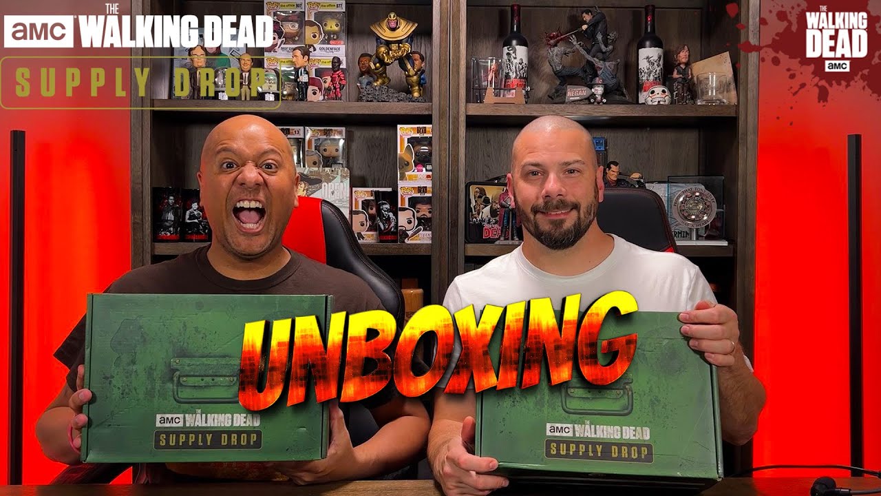 AMC The Walking Dead Supply Drop Box UNBOXING!! | Fall 2023 'Daryl
