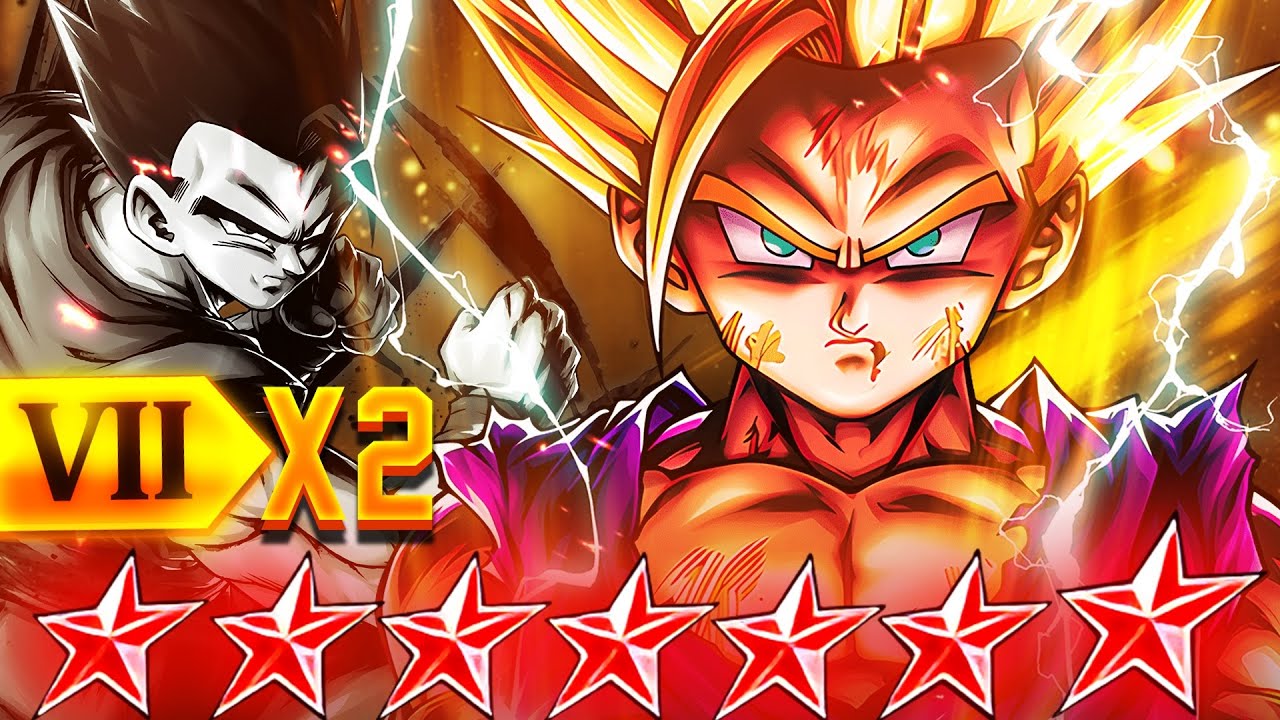 Dragon Ball Legends- THE OVERWHELMING FULL POWER OF 14* ULTRA SSJ2