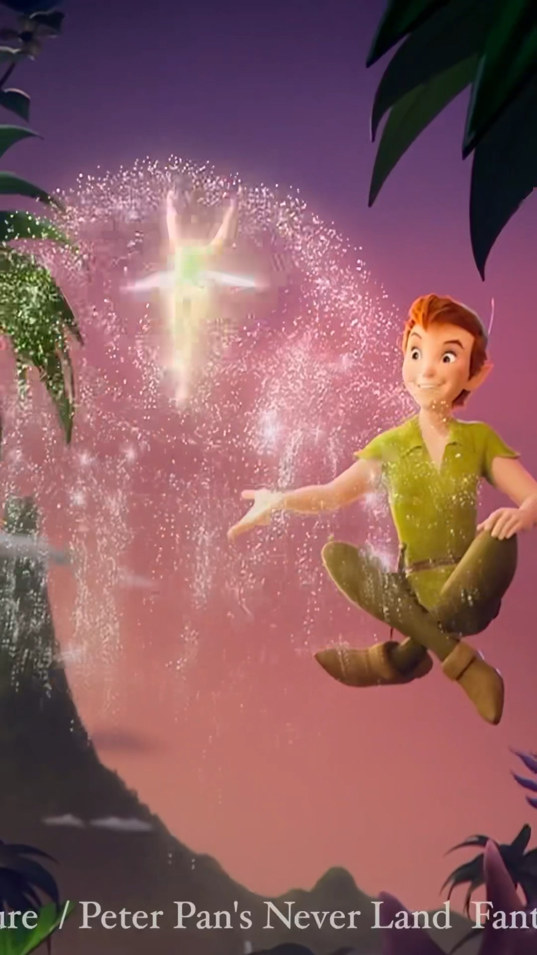 fantasysprings 】ティンカーベルが妖精の粉をかけるところが凄すぎた