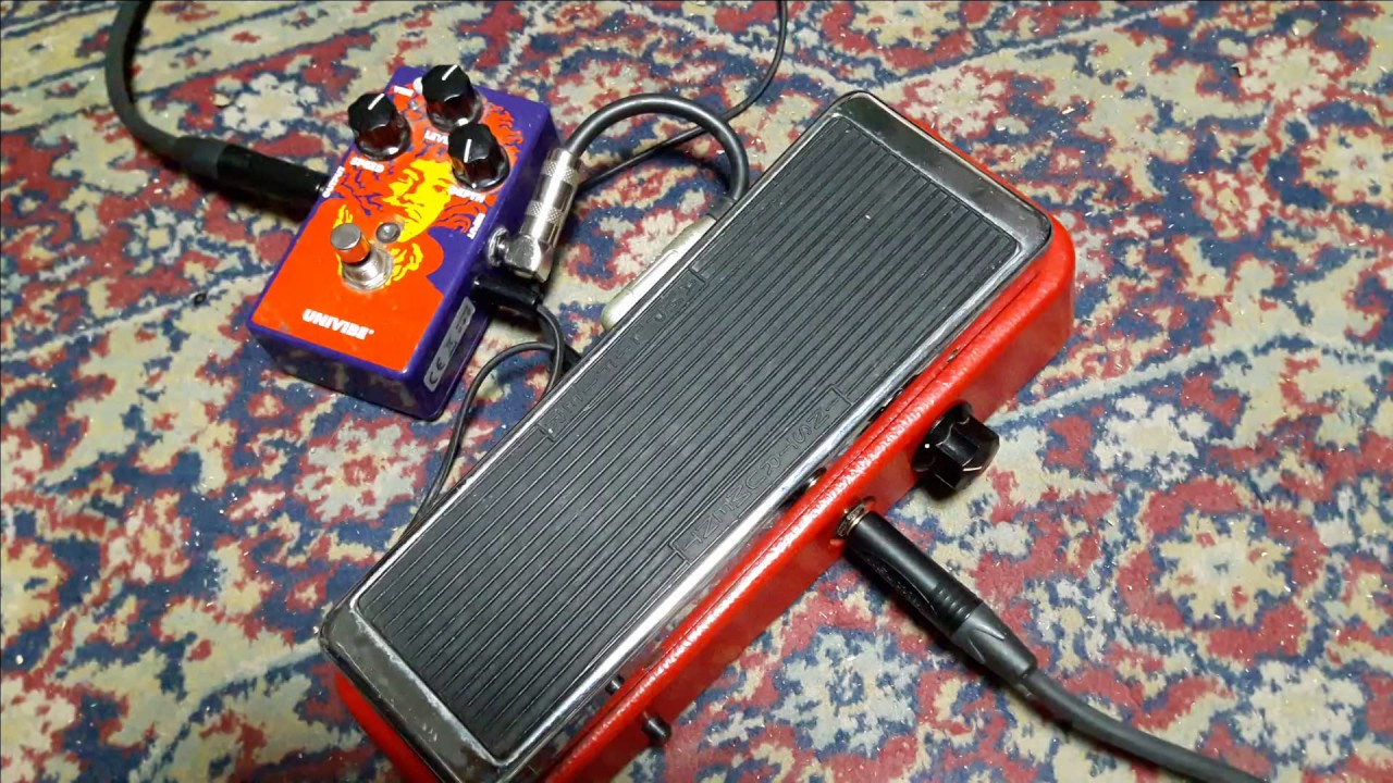 Jim Dunlop Rotovibe JH-4S vs MXR JHM-3 Univibe - YouTube