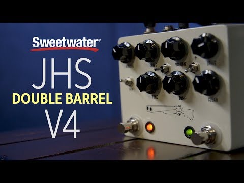 JHS Double Barrel V4 2-in-1 Dual Overdrive Pedal Review - YouTube