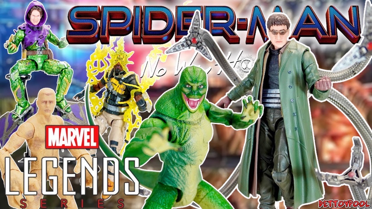 Marvel Legends Lizard Spider-Man No Way Home ver. Review ! - YouTube