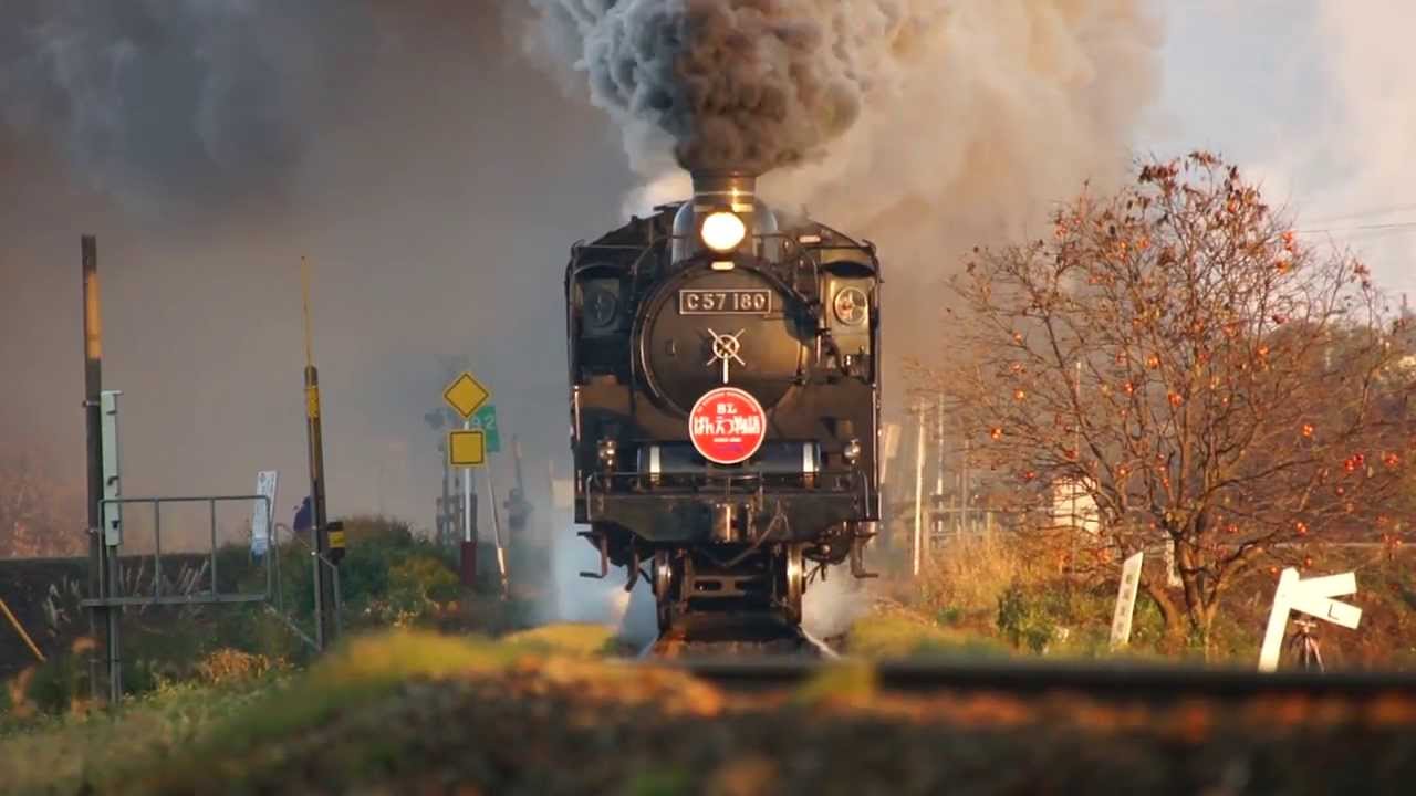 磐越西線 ばんえつ物語号 舞台田踏切 2013 年11月 17 日 - YouTube