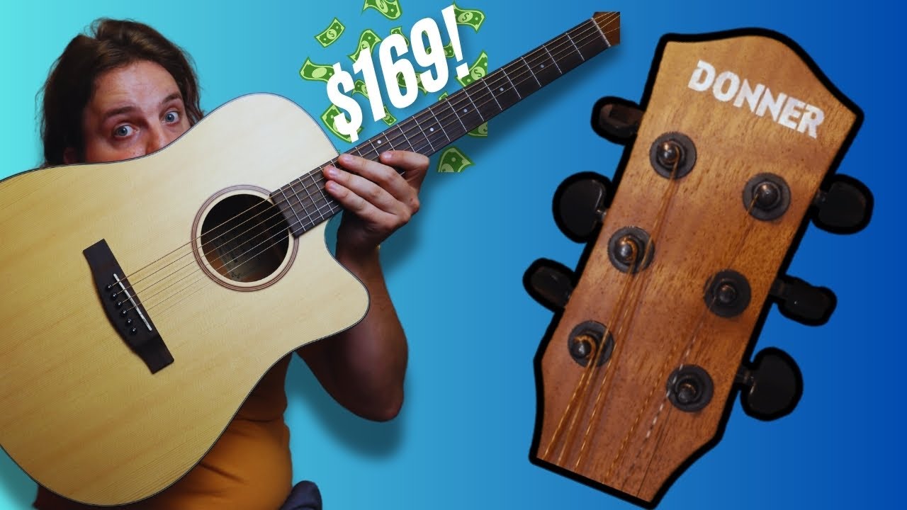 Donner DAG-1C Acoustic Guitar Review - YouTube