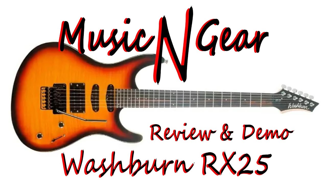 Washburn RX25 Live Review - YouTube