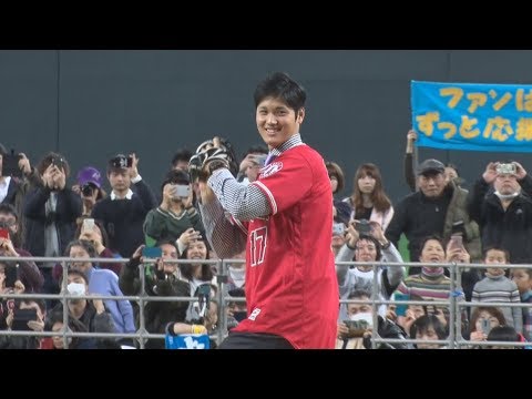 米でもっと成長できる」 大谷選手、札幌に別れ - YouTube